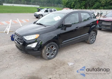 2018 Ford Ecosport S from USA, damaged, VIN MAJ3P1RE4JC203153